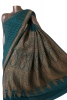 Pure Handloom Zari Butta Banarasi Crepe Silk Saree
